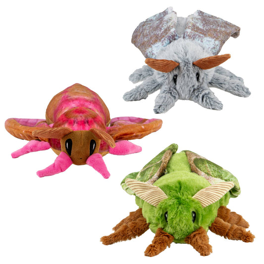 Playtime Cuddle Toy for Dogs - Fluffy Moths