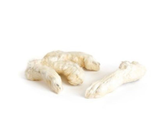 Rabbit Feet - with Fur.