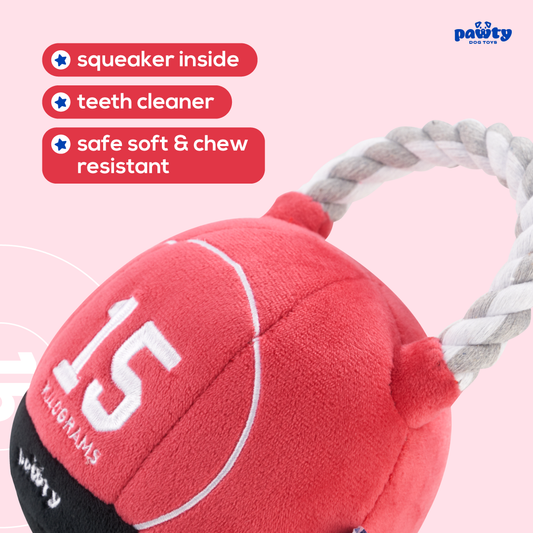 Kettlebell Tug Rope Interactive Toy