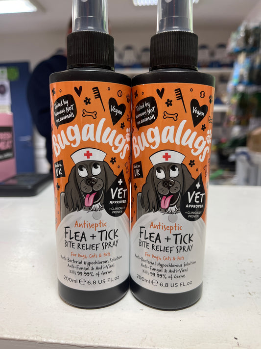 Bugalugs Flea & Tick Bite Relief Spray