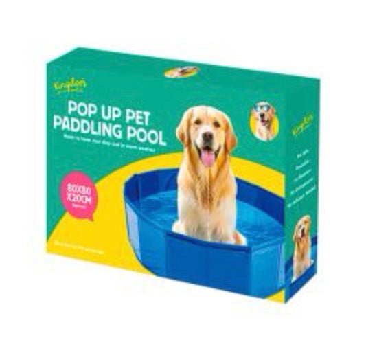 Kingdom Pop Up Pet Paddling Pool.