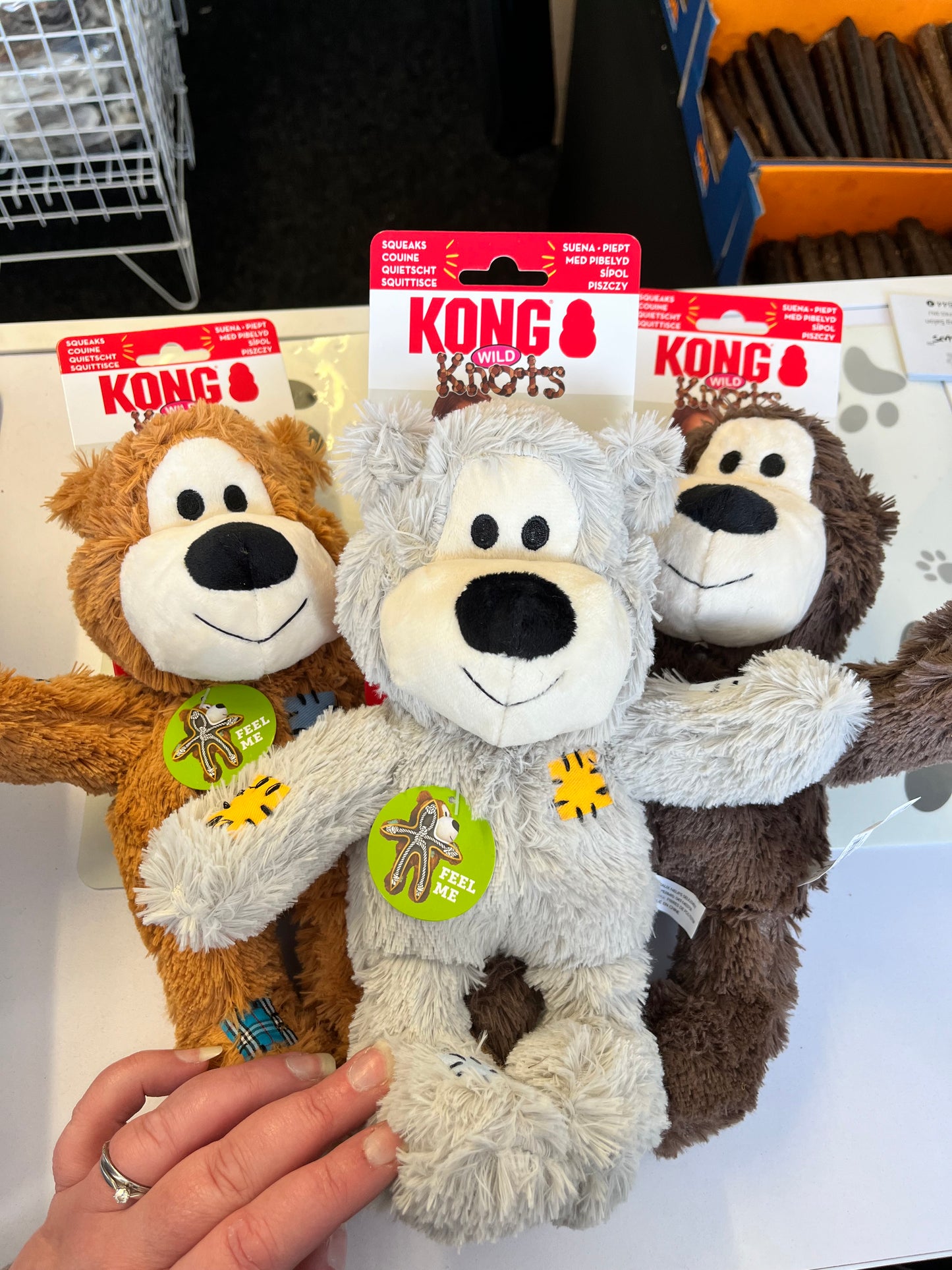 Kong Wild Knot Med/Lrge Bear