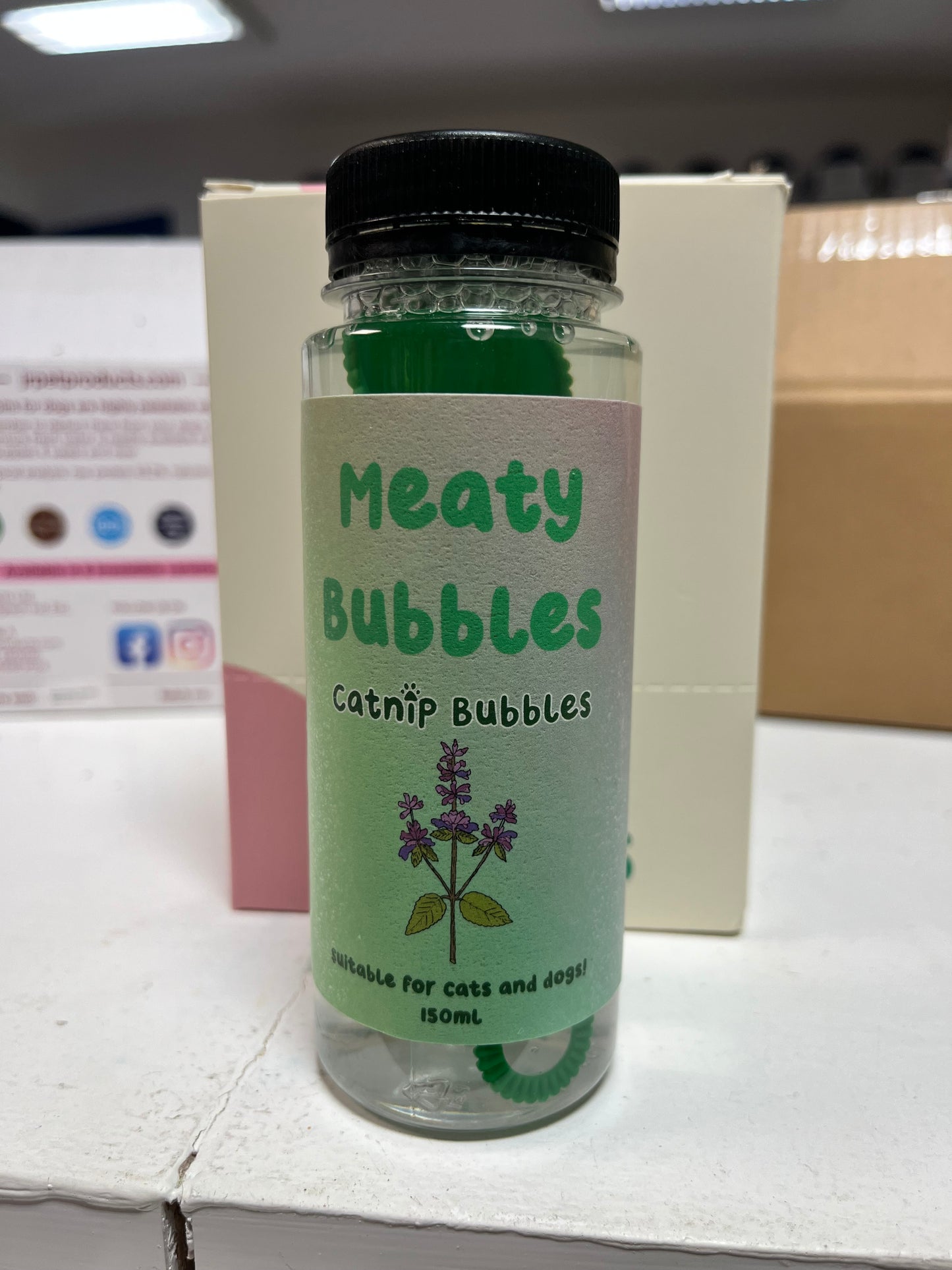 Meaty Bubbles for Cats and Dogs