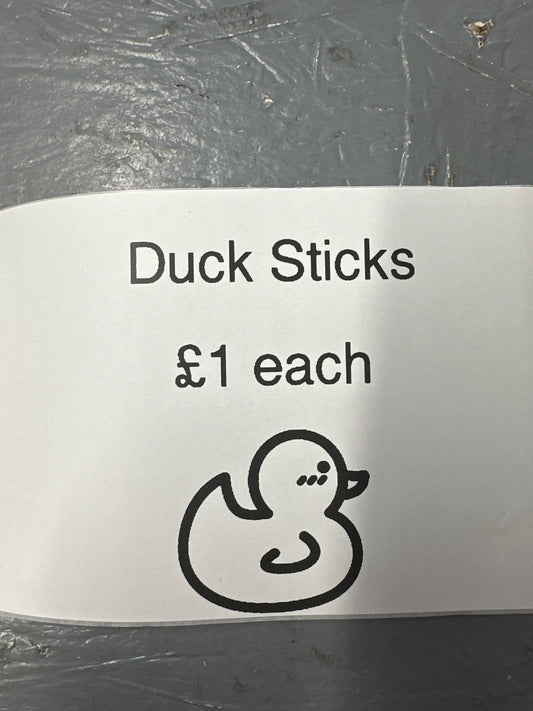 Gourmet Duck Sticks.