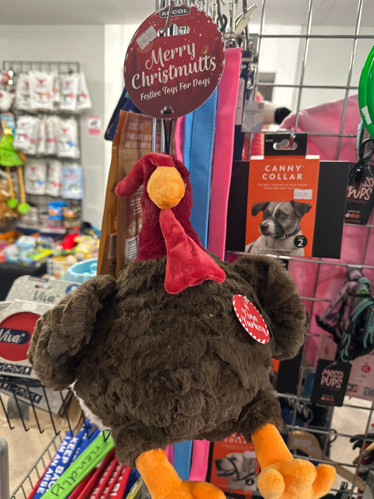 Ancol Tina Turkey Dog Toy