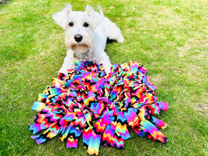 Standard Snuffle Mat: Purple Harlequin