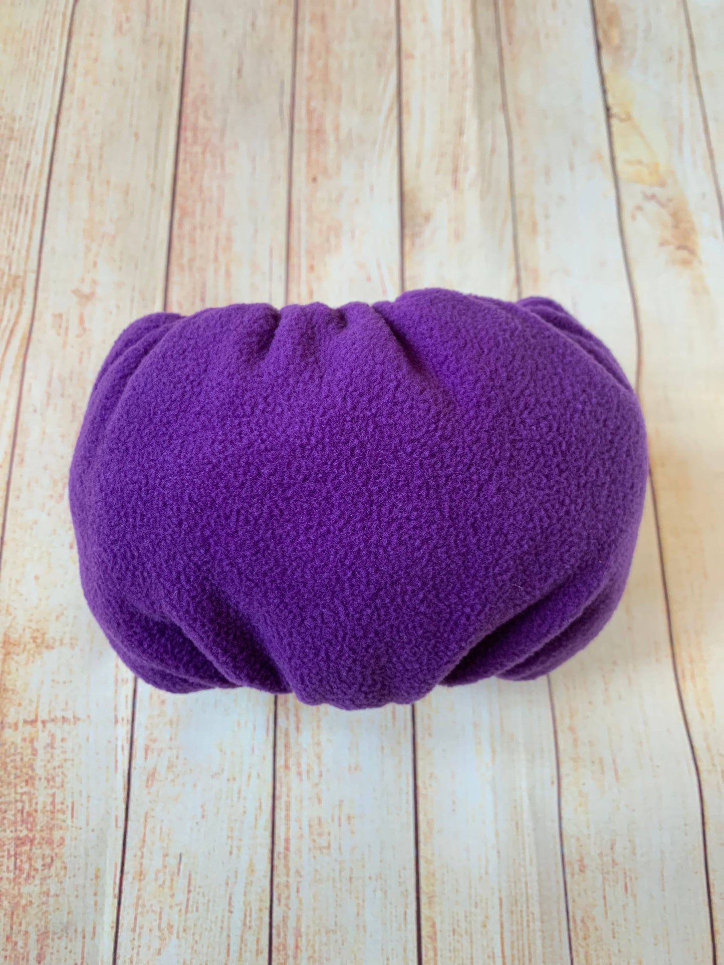 Plum Purple Hush Muff: Medium