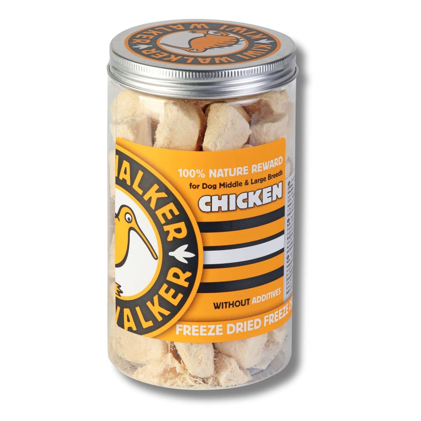 KIWI Walker Dog Treats Freeze Dried Meat & Chicken : Chicken Heart 115g