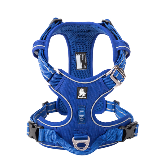 Truelove Easy-On No-Pull Dog Harness: Black / S