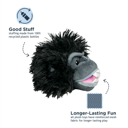 Gorilla 2-in-1 Fetch Ball Dog Toy