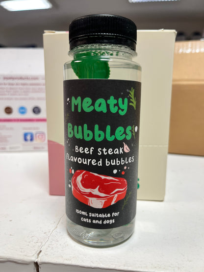 Meaty Bubbles for Cats and Dogs