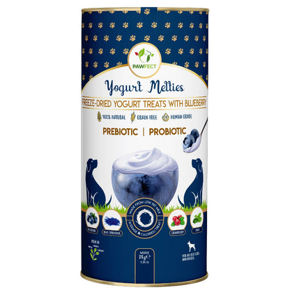 Prebiotic and Probiotic Dog Treats: Blueberry & Yogurt