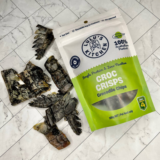Croc Crisps - Crocodile Chips - New.