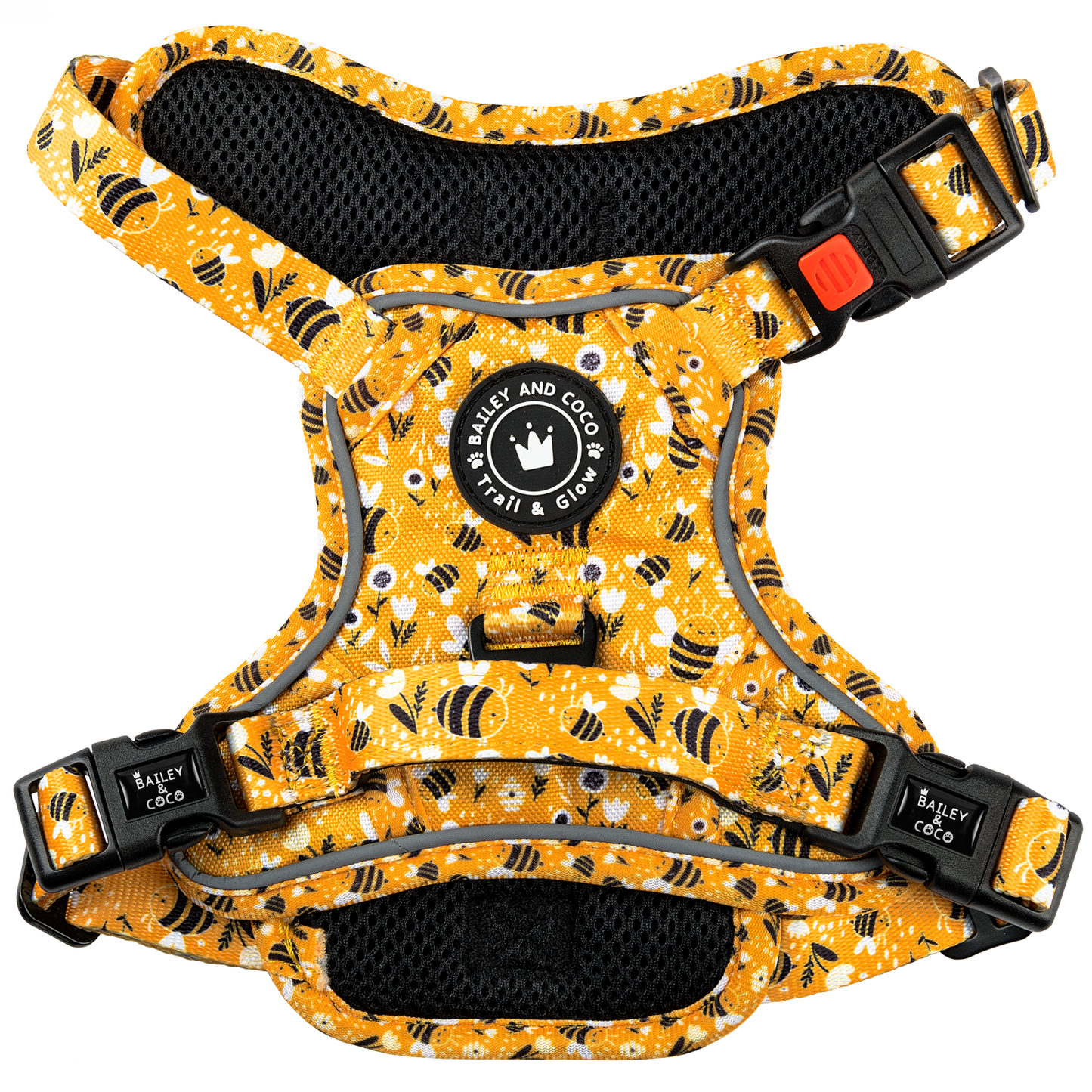 Trail & Glow® Dog Harness - Wanna-Bee: XS