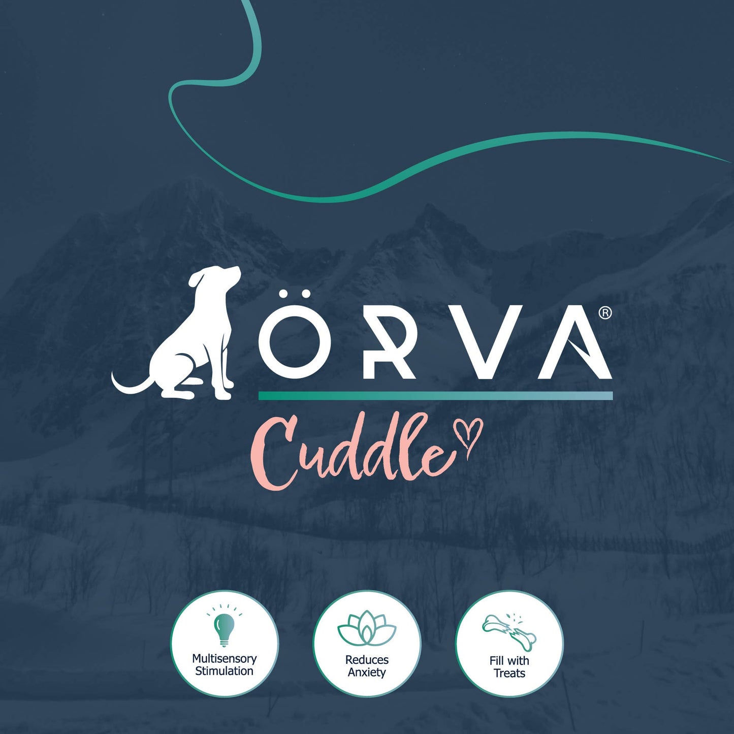 Örva Cuddle Tough Tummies- Puffin