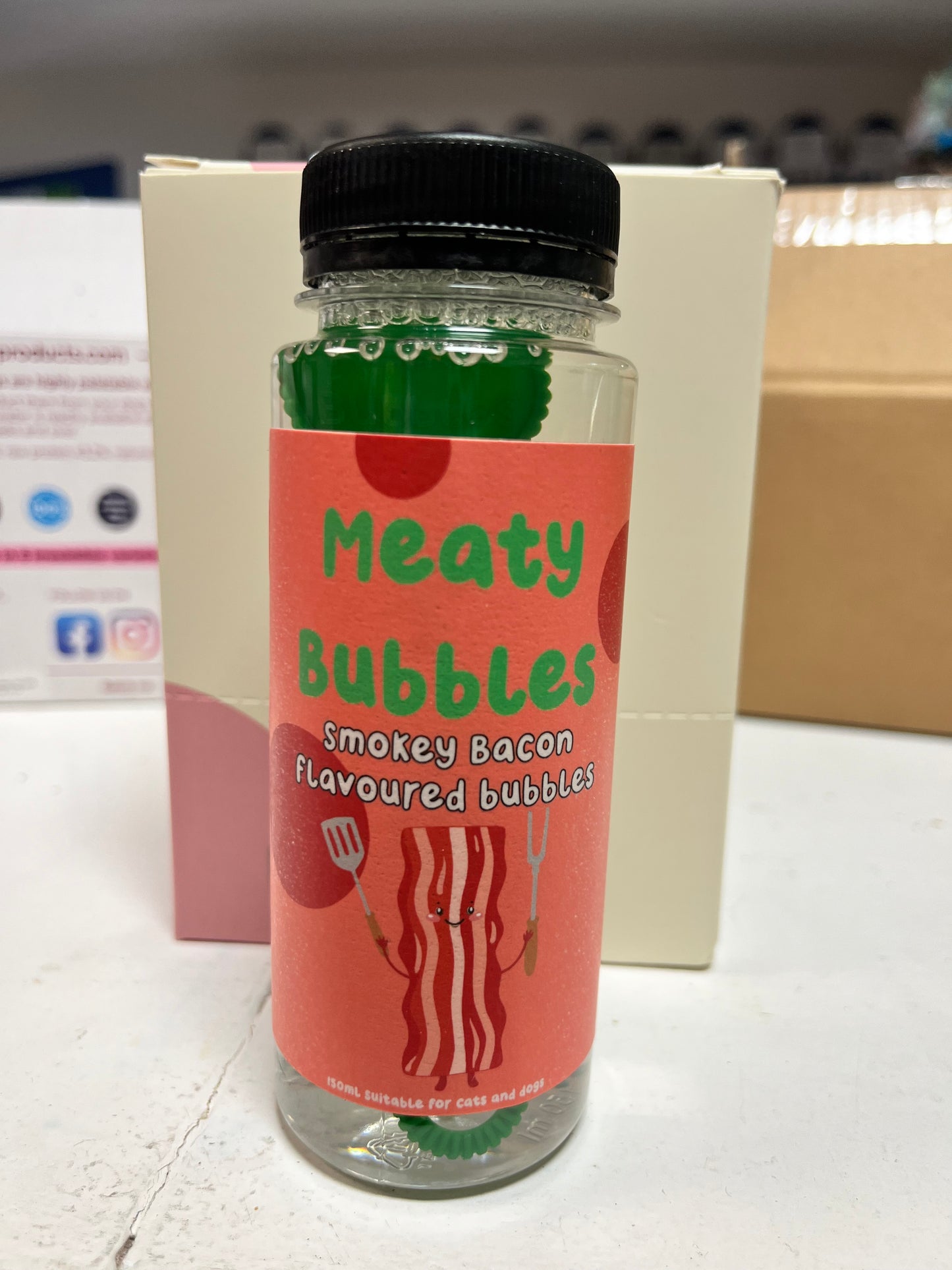 Meaty Bubbles for Cats and Dogs