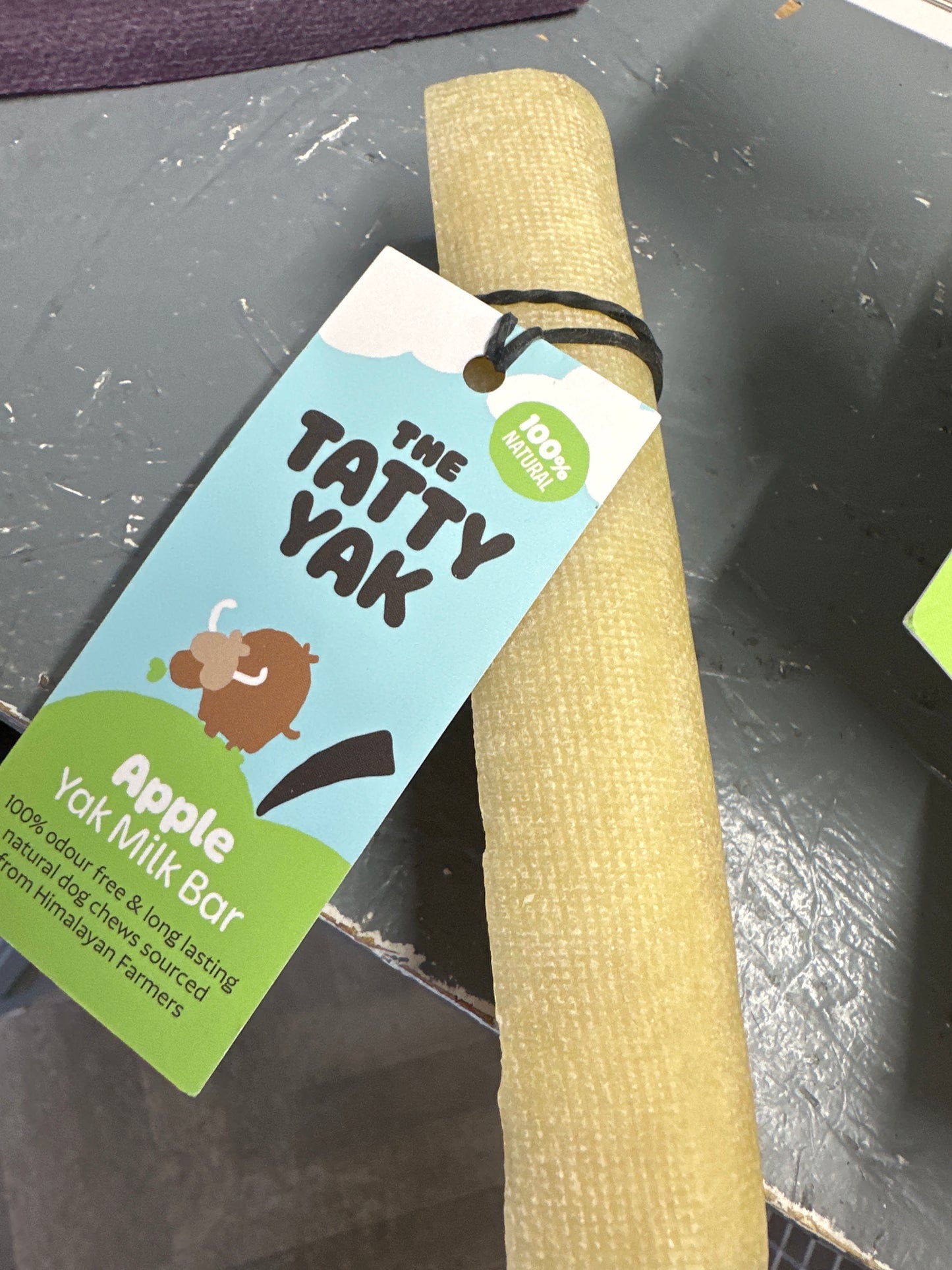 Tatty Yak Apple Large Dog Treat.