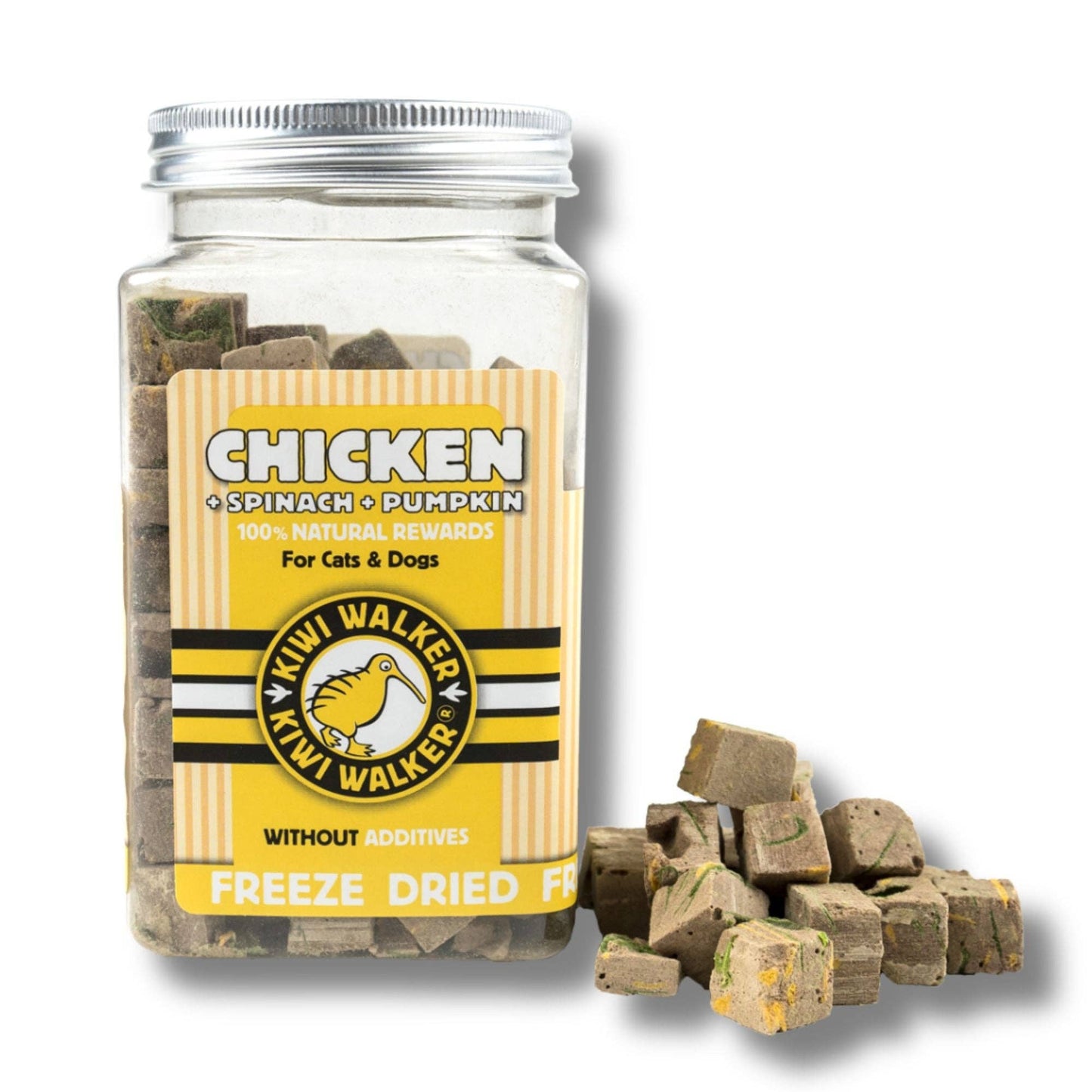 KIWI Walker Dog Treats Freeze Dried Meat & Chicken : Duck 80g