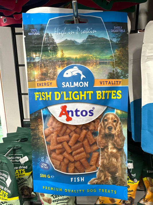 Antos Salmon Fish D’light Bites.