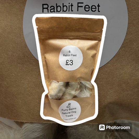 5 Rabbit Feet