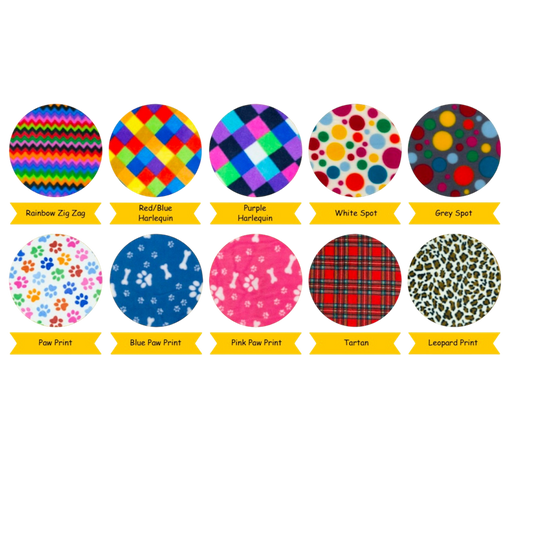 Large Snuffle Ball: Purple Harlequin
