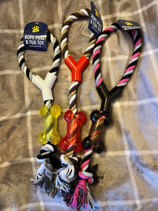 Rope Pull and tug toy