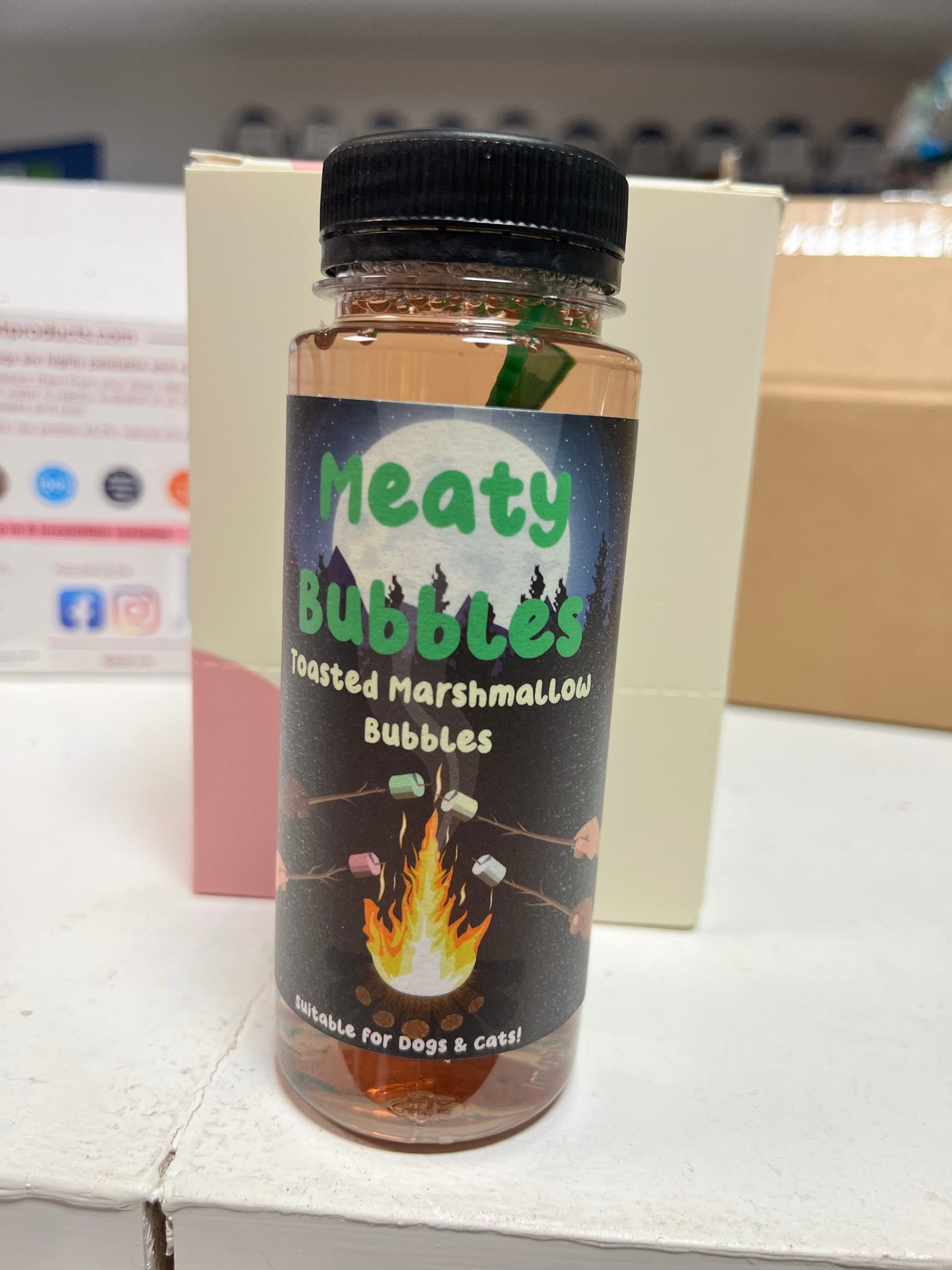 Meaty Bubbles for Cats and Dogs