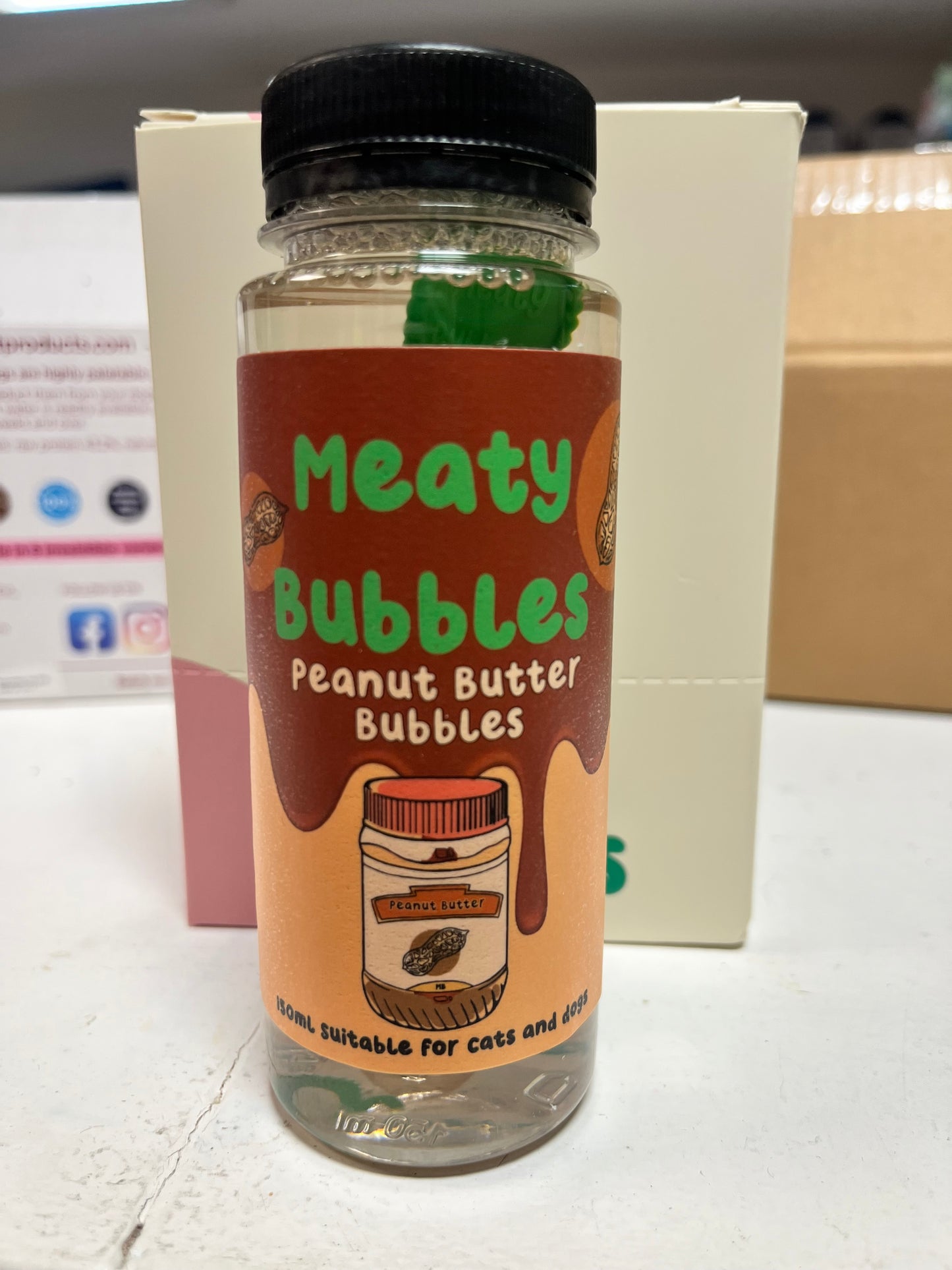 Meaty Bubbles for Cats and Dogs