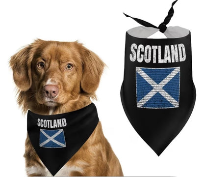 Scotland Dog Bandana 63cm x 28cm