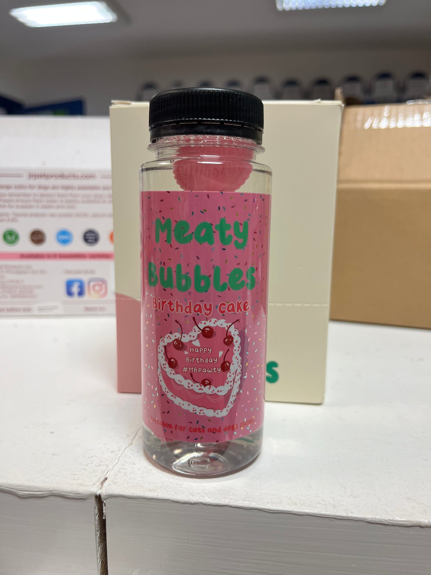 Meaty Bubbles for Cats and Dogs