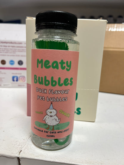 Meaty Bubbles for Cats and Dogs