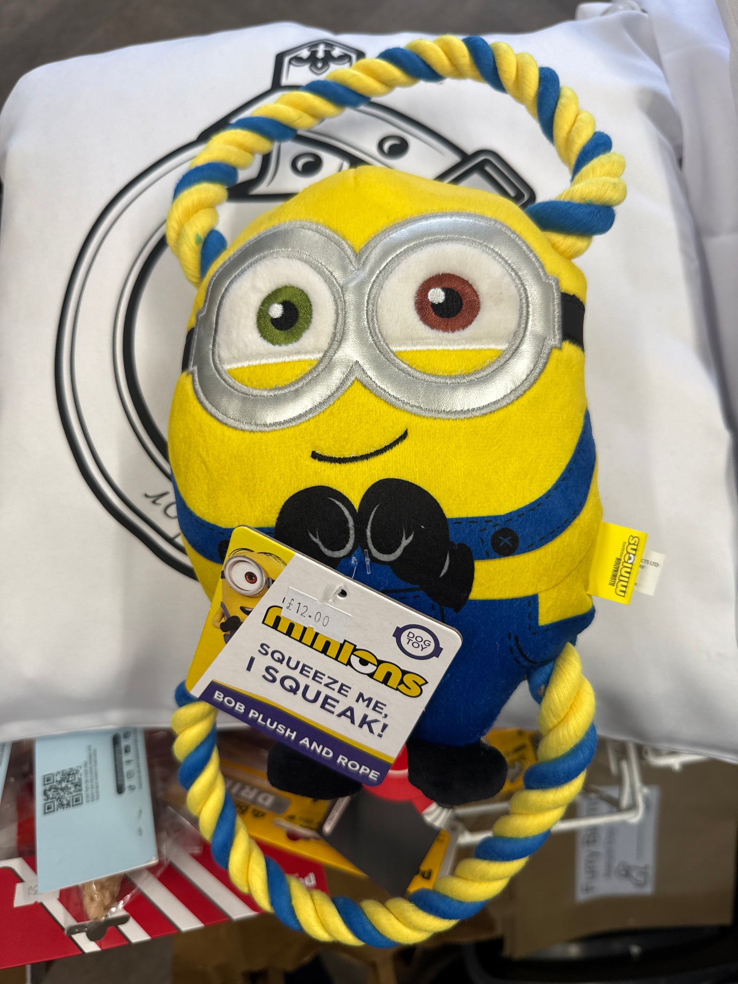 Minions Plush & Rope Toy