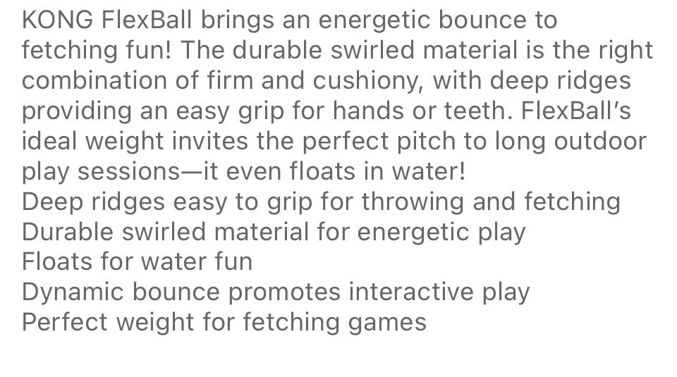 KONG Sport Flexball