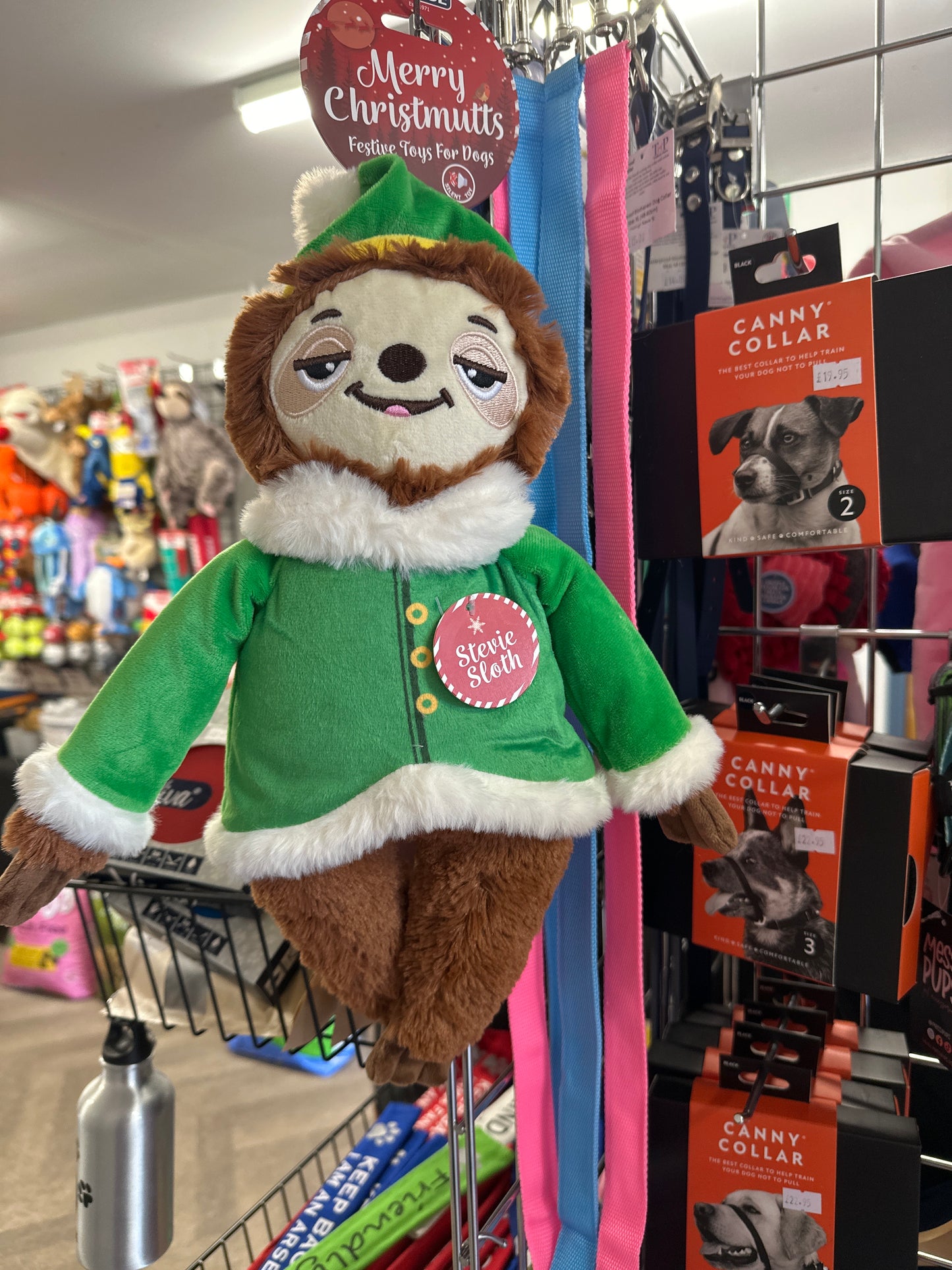 Ancol Stevie Sloth Dog Toy