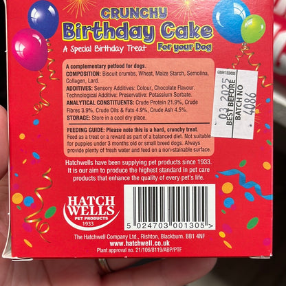 Crunchy Birthday Cake