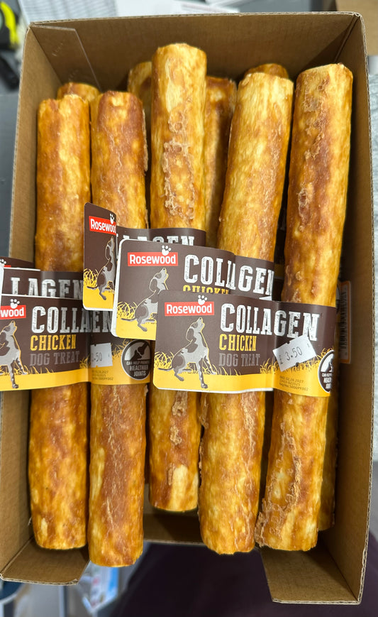 Rosewood 10” chicken collagen roll