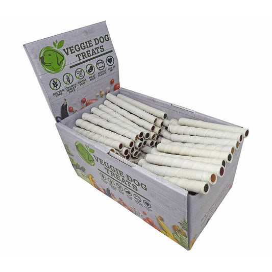 MaksPatch Dog Treats. Flavour Filled Twist Sticks