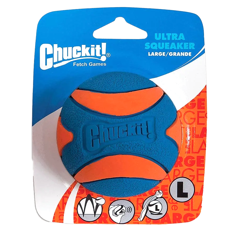 Chuckit Ultra Squeaker Ball L 9 cm 1 pc.