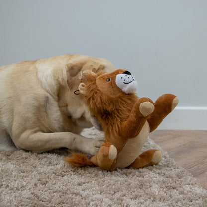 Playtime For Dogs Cuddle King Leo The Lion