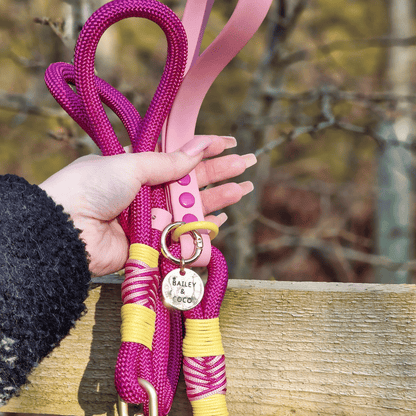 Rope Dog Lead COLOUR DROPS® - We're Jammin'