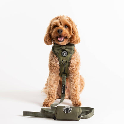 Trail & Glow® Dog Harness - The Khaki One: M