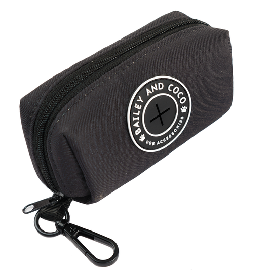 Poo Bag Holder - The Jet Black One
