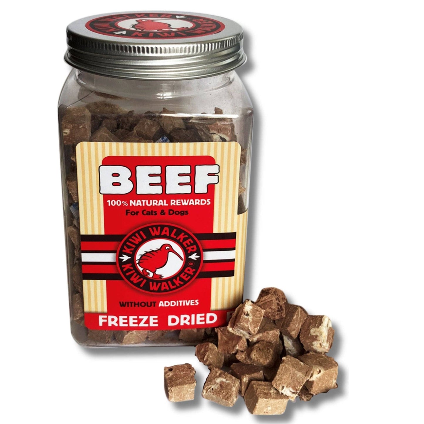 KIWI Walker Dog Treats Freeze Dried Meat & Chicken : Rabbit 75g