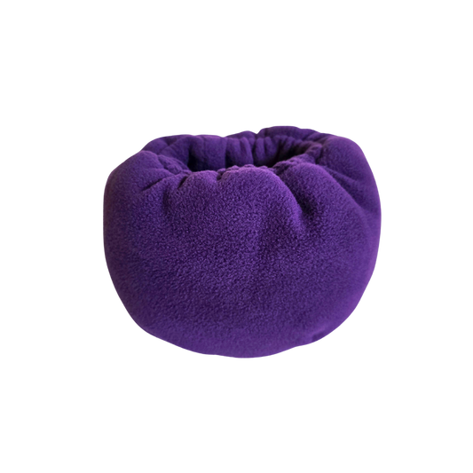 Plum Purple Hush Muff: Small