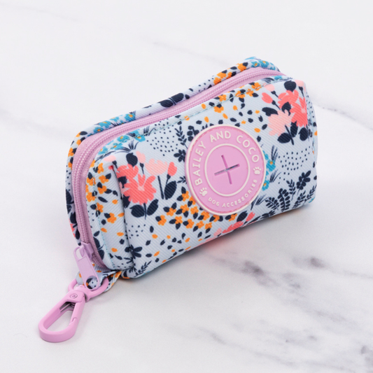 Poo Bag Holder - Colour Drops - Spring Dreams