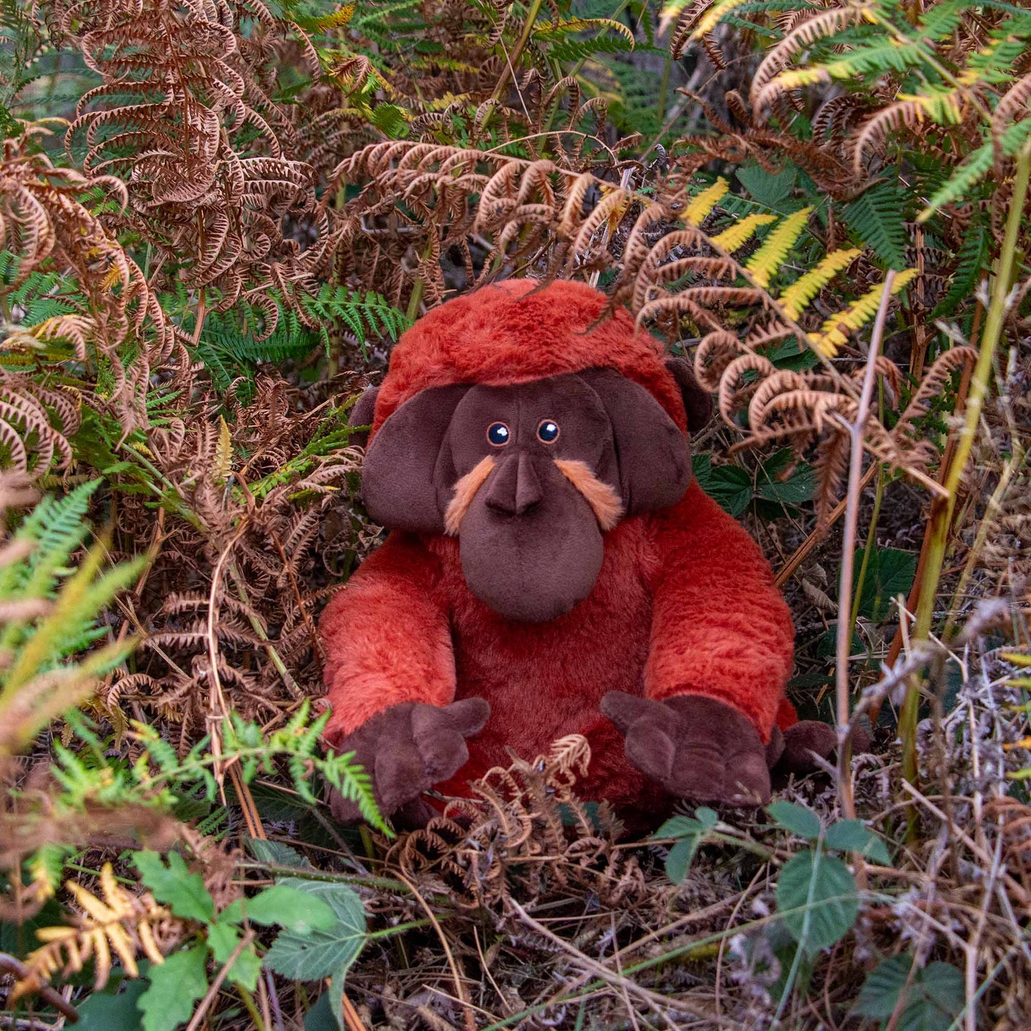 Oswald Orangutan -Dog Toy Made From Recycled Materials
