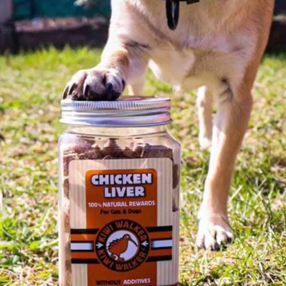 KIWI Walker Dog Treats Freeze Dried Meat & Chicken : Duck 80g