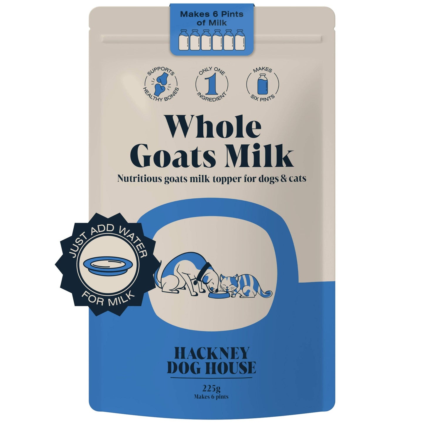 Goats Milk Powder for Dogs | Makes Six Pints